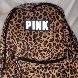 CHEETAH (PINK) Victoria secret BookBag (NEED GONE)